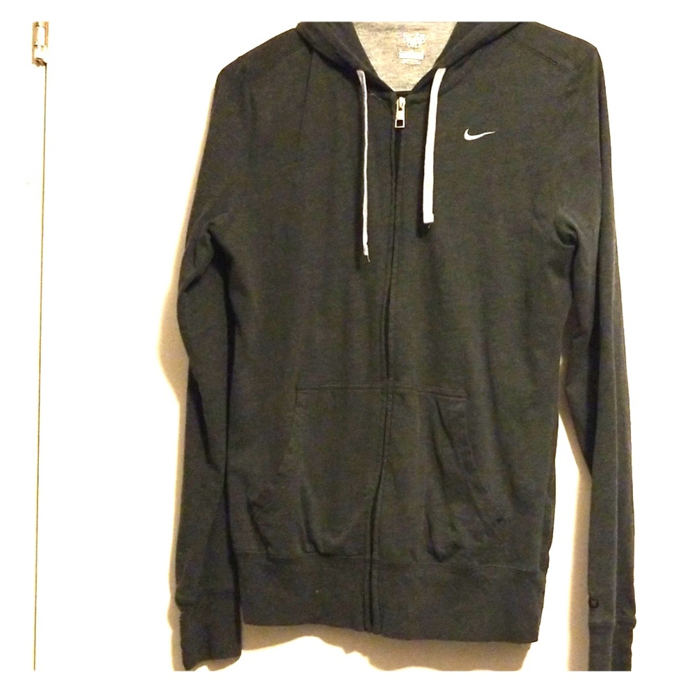 Nike the athletic department women's Gray zip-up